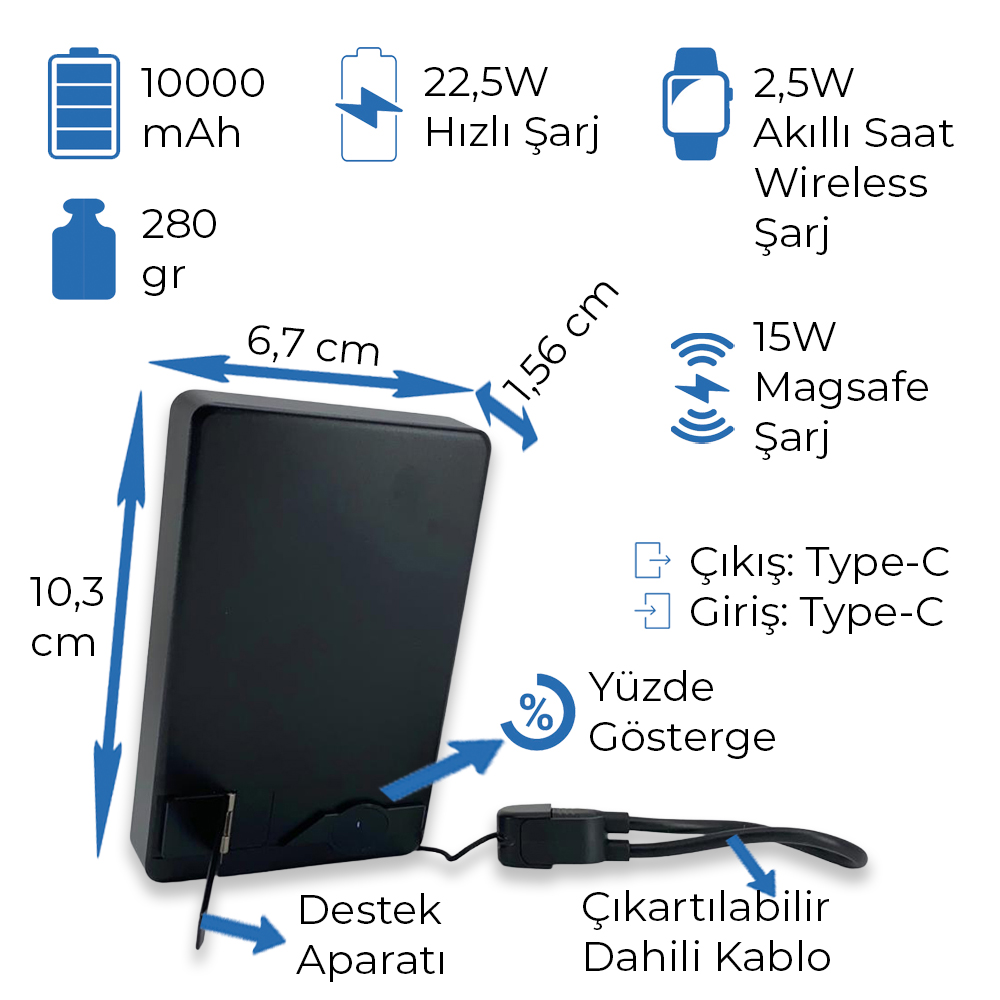 Powerbank 10.000mAh